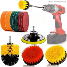 14Pcs Brush Set Power Kit Scrubber Drill Attachments For All type of Cleaning