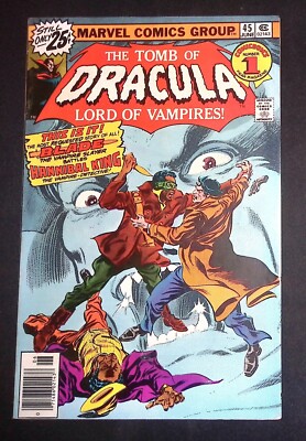 The Tomb Of Dracula #45 Marvel Comics 1st full appearance of Deacon Frost F/VF-