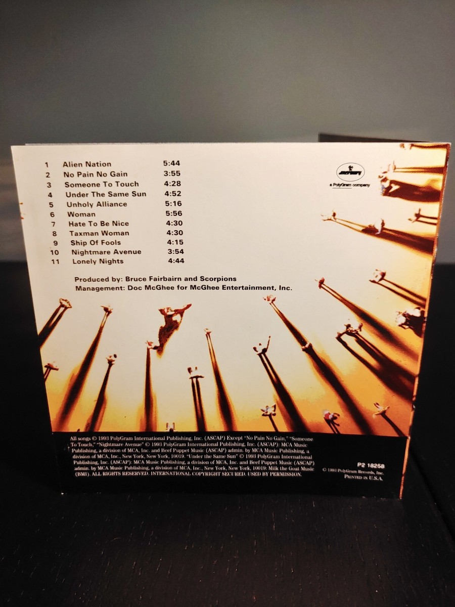 Scorpions Face The Heat CD (Polygram P2 18258, 1993) | eBay