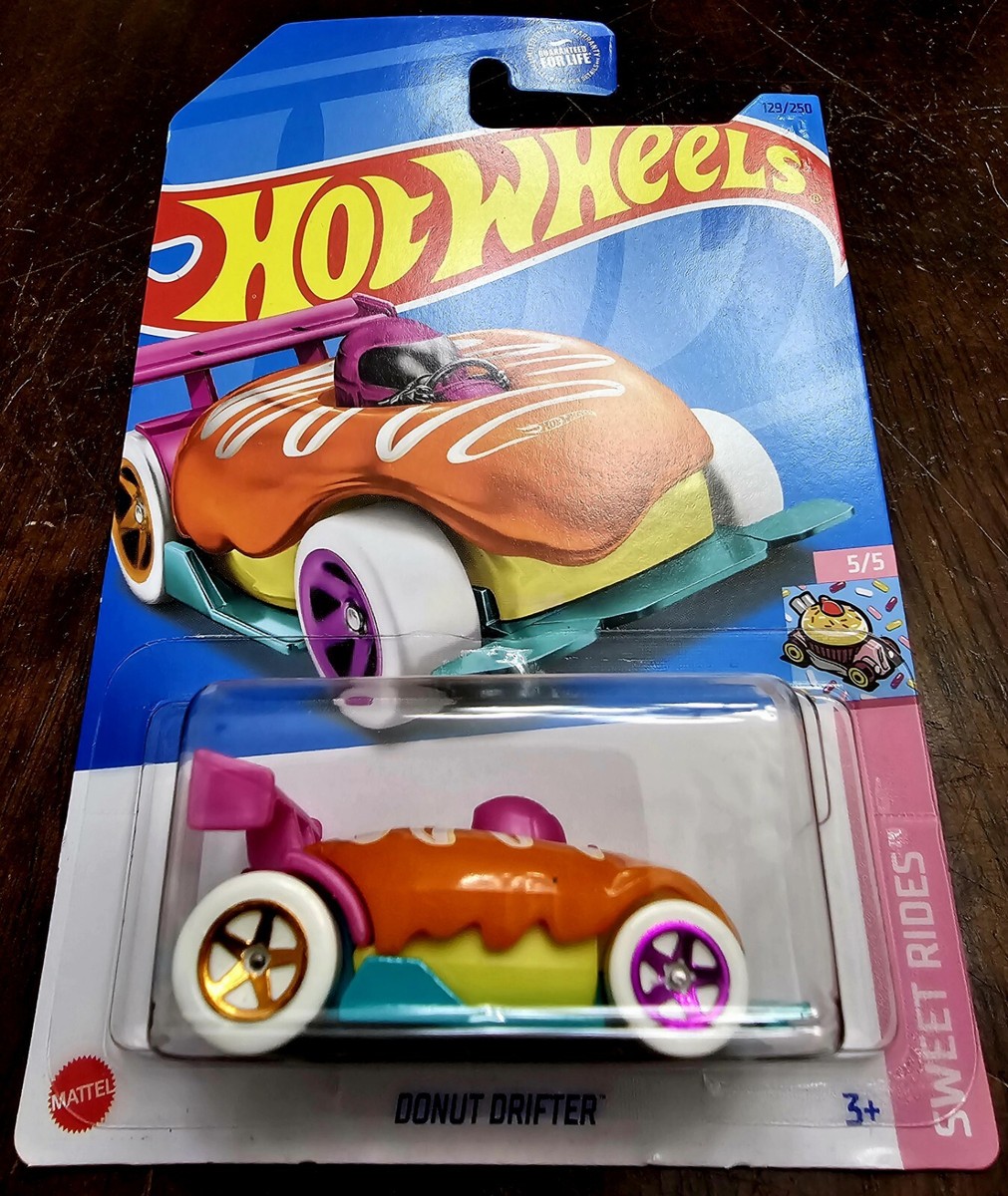 ホットウィール ドーナツドリフター 5台セット Hot Wheels Donut Drifter Sweet Rides 5/5 Regular Treasure