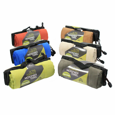 GEAR AID Quick Dry Microfiber Towel for Travel, Camping and Sports, L, 30'' x 50''