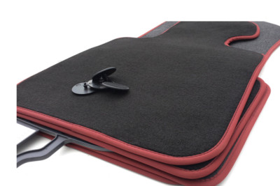 Tapis De Sol Velours Noir Luxe Pour BMW Série 5 F07 Gran Turismo - Forme Originale, 850g/m²