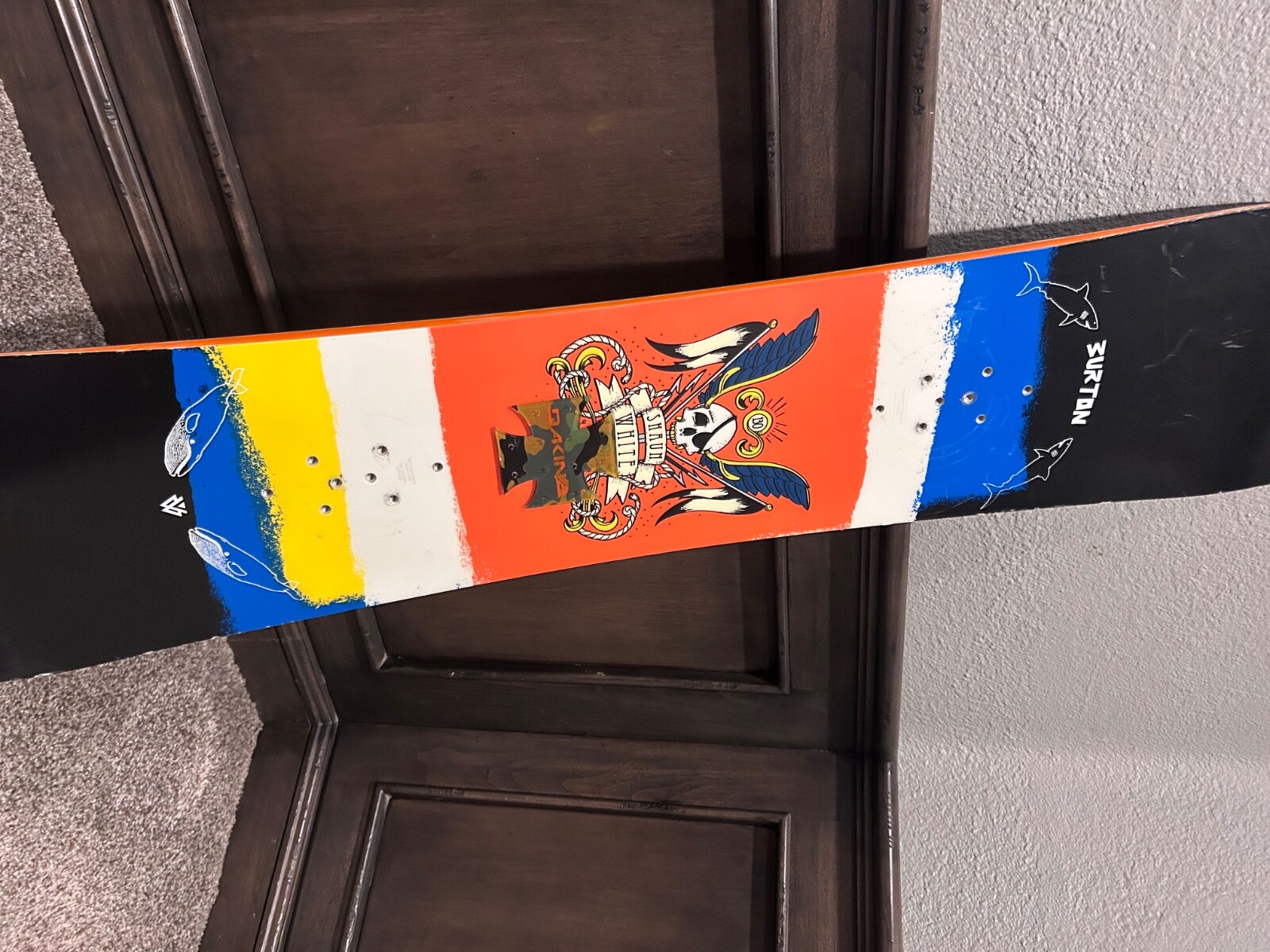 snowboard, burton, limited quantity made