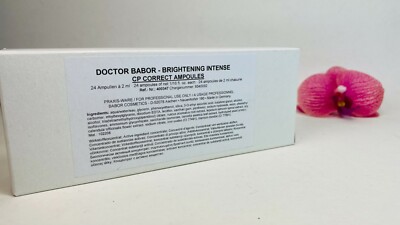 Babor Doctor Brightening Intense Correct 24 Ampoules Prof  BRAND NEW