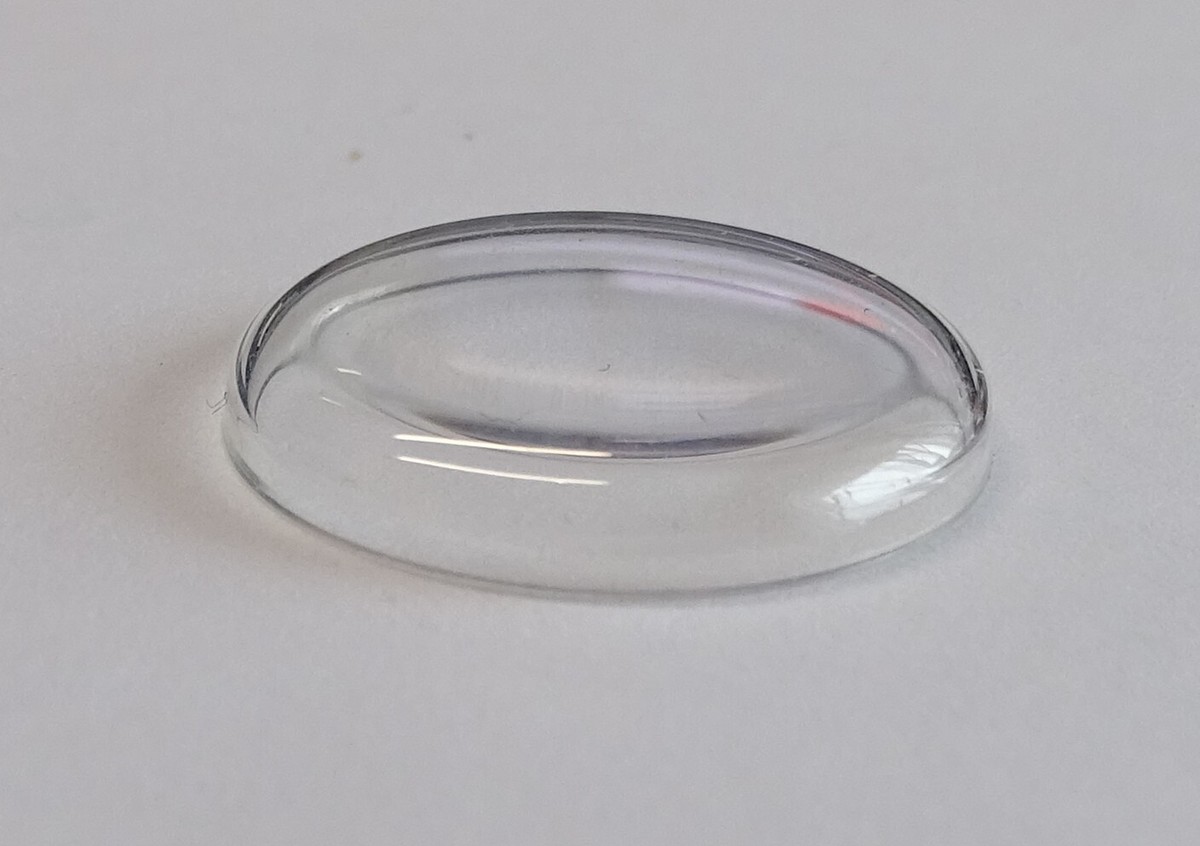 Lot De 5 Verres De Montre En Plexiglas - Diamètre 32.8 Mm - Fabriqué En Russie