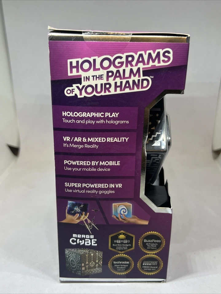 Cube Holographic Handheld AR/VR Hologram Merge iOS/Android Brand New In Box! - Image 4 of 4