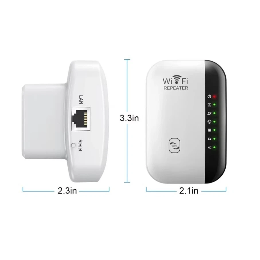 Ripetitore WiFi Wireless 300Mbps 2.4GHz Range Extender Amplificatore di Segnale - Immagine 4 di 4
