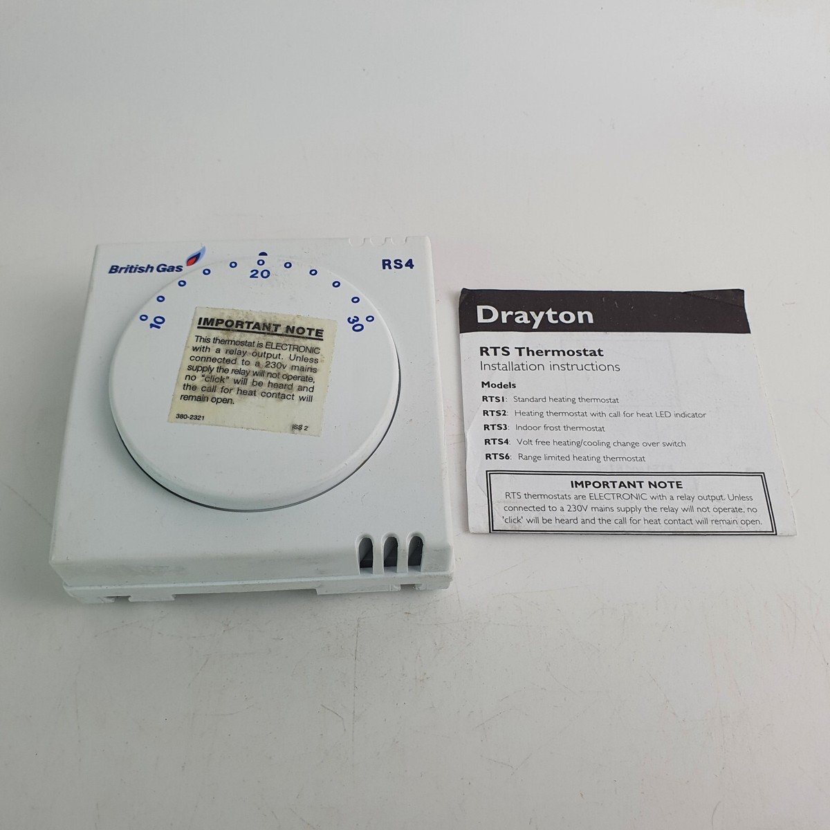 British Gas Thermostat Drayton Wireless Thermostat British Gas