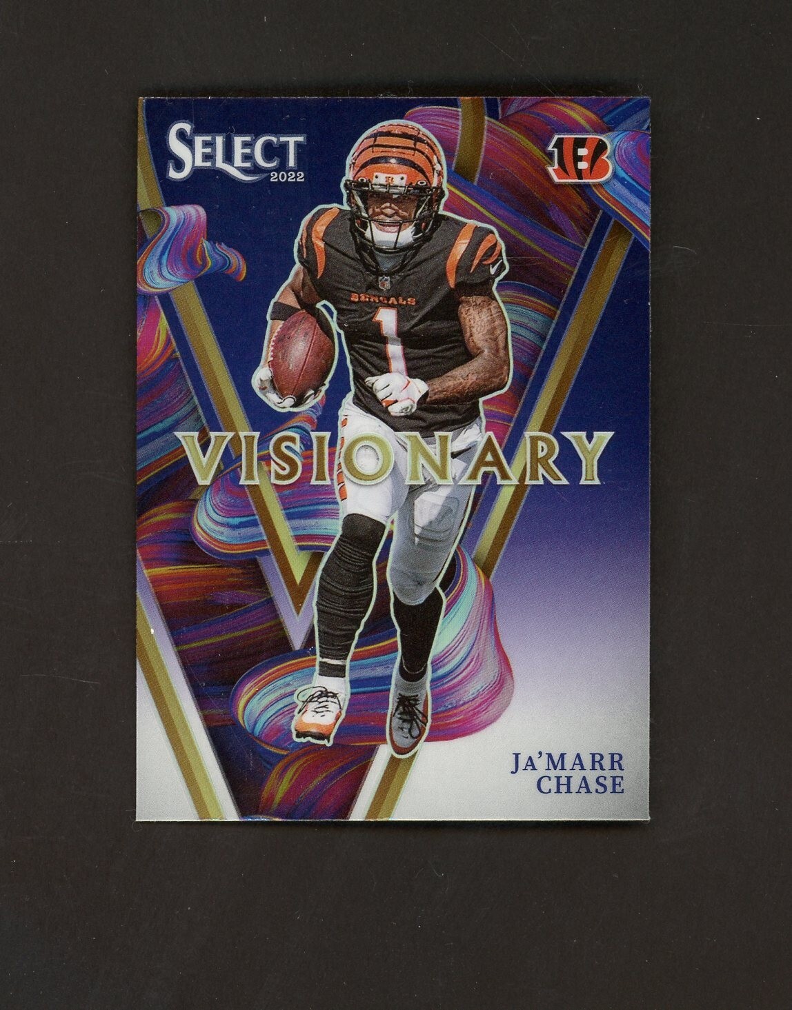 2022 Select Visionary #VIS-1 Ja'Marr Chase Bengals SSP CASE HIT
