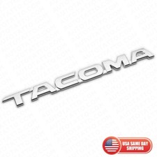 05-16 Toyota Tacoma Letter Trd Pro Sr5 Emblem Side Door Tailgate Badge Chrome