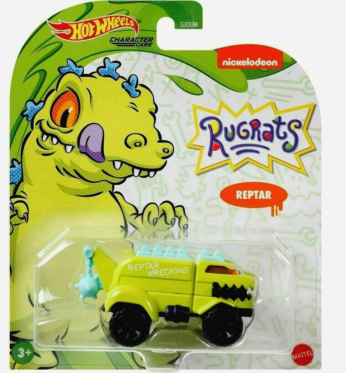Hot Wheels Character Cars Nickelodeon Rugrats Reptar Car Vehicle