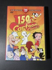 150 Cartoon Classics DVD BOX SET POPEYE, BETTY BOOP, FELIX THE CAT etc