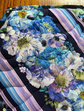 Handcrafted-Quilted Table Runner- Spring is Coming-Floral Fantasy - NEW 2025