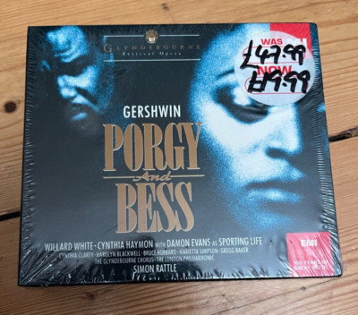 Simon Rattle Gershwin Porgy & Bess 3CD BOX SET NEW SEALED