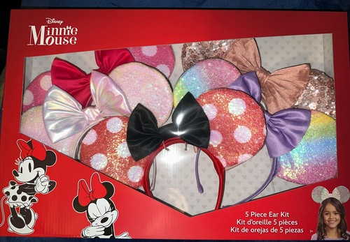 Disney Minnie Mouse Ears Headband Box Set - 5 Piece - Picture 1 of 2