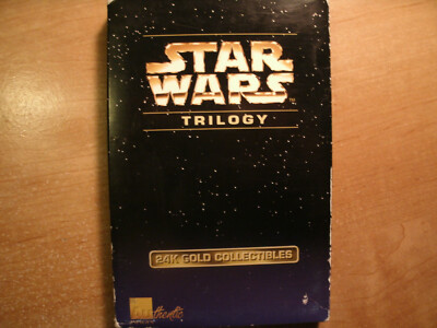h*0様 STAR WARS TRILOGY 24K GOLD COLLECTI STAR WARS TRILOGY 24K GOLD INGOT CARD 653/1997 | eBay