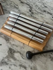 Woodstock Meditation Chime Zenergy Quintet Chime Wood & Aluminum 5 Bar New