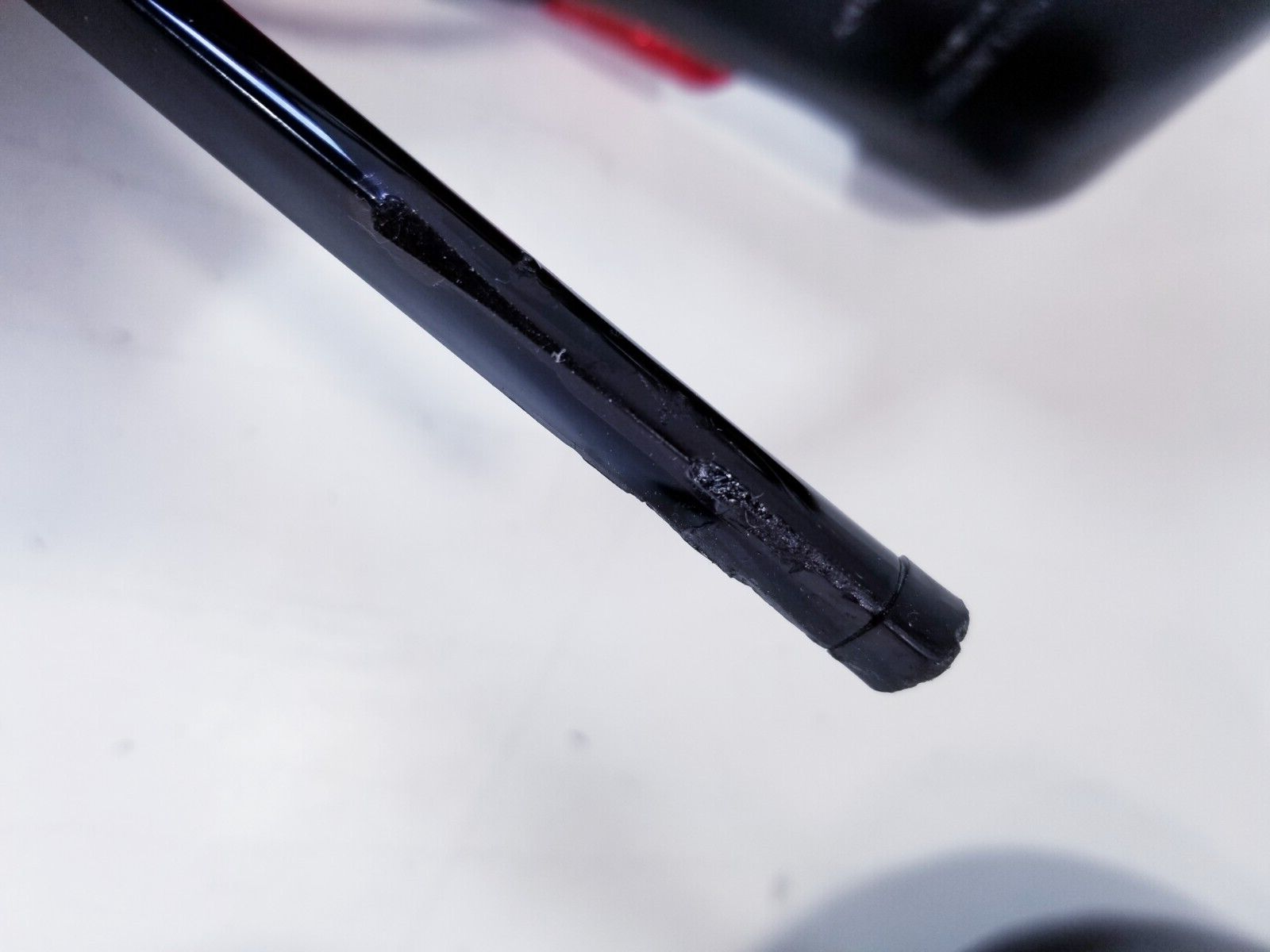 SAINT LAURENT Edie 110 foglia arricciacapelli taglia 39 (9US)