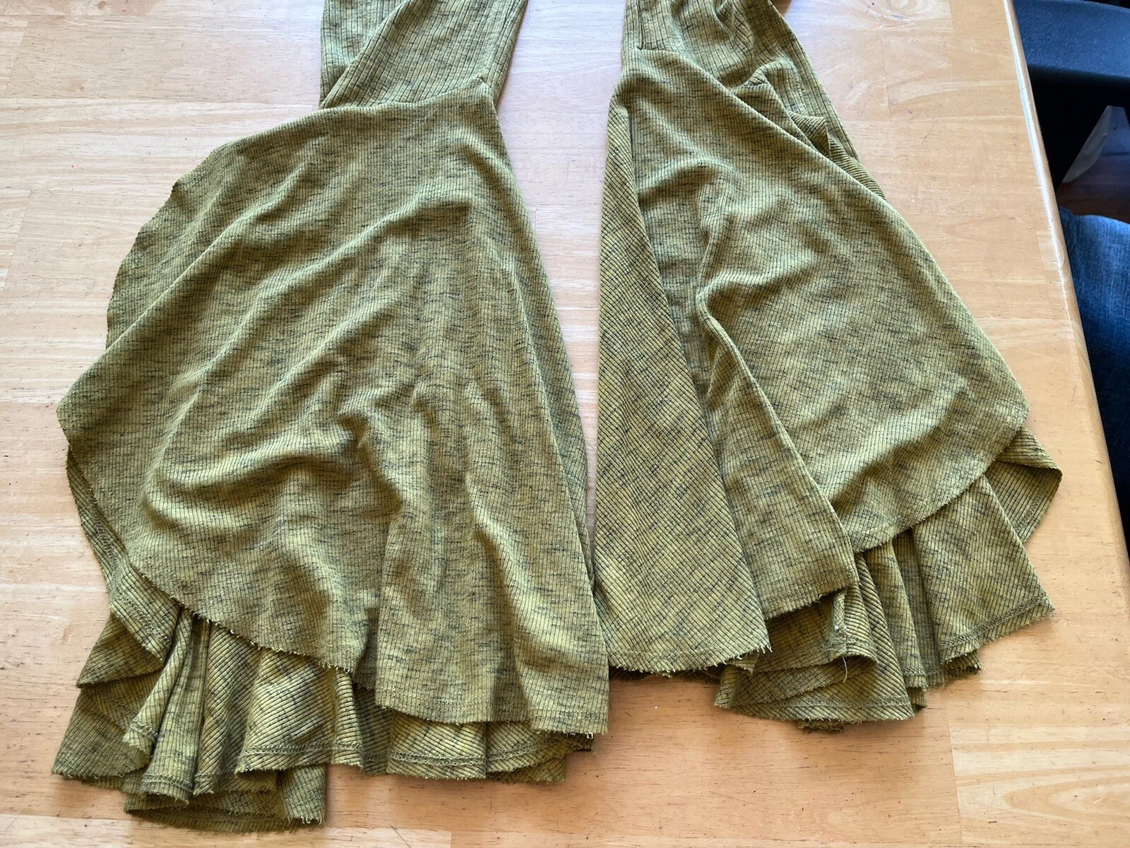 free-people-movement ribbed low & flow super flares bells pants
