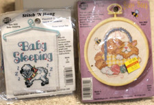 Counted Cross Stitch Kit w/Aida Cloth, Floss  Instructions - CHOICE