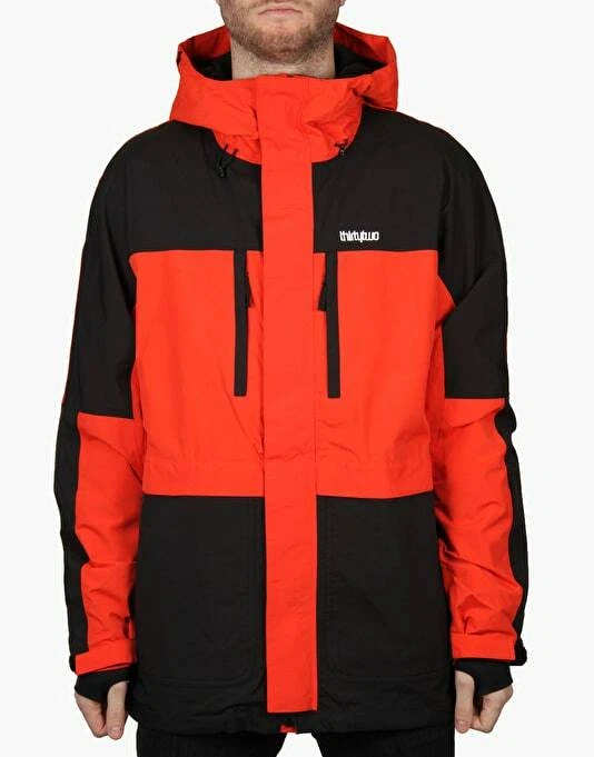 Thirty Two Blythe Snowboard Jacket Tangerine Medium RRP 349