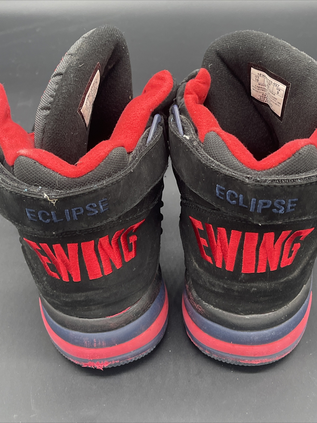 Patrick Ewing Eclipse Black Basketball Shoes Men … - image 5