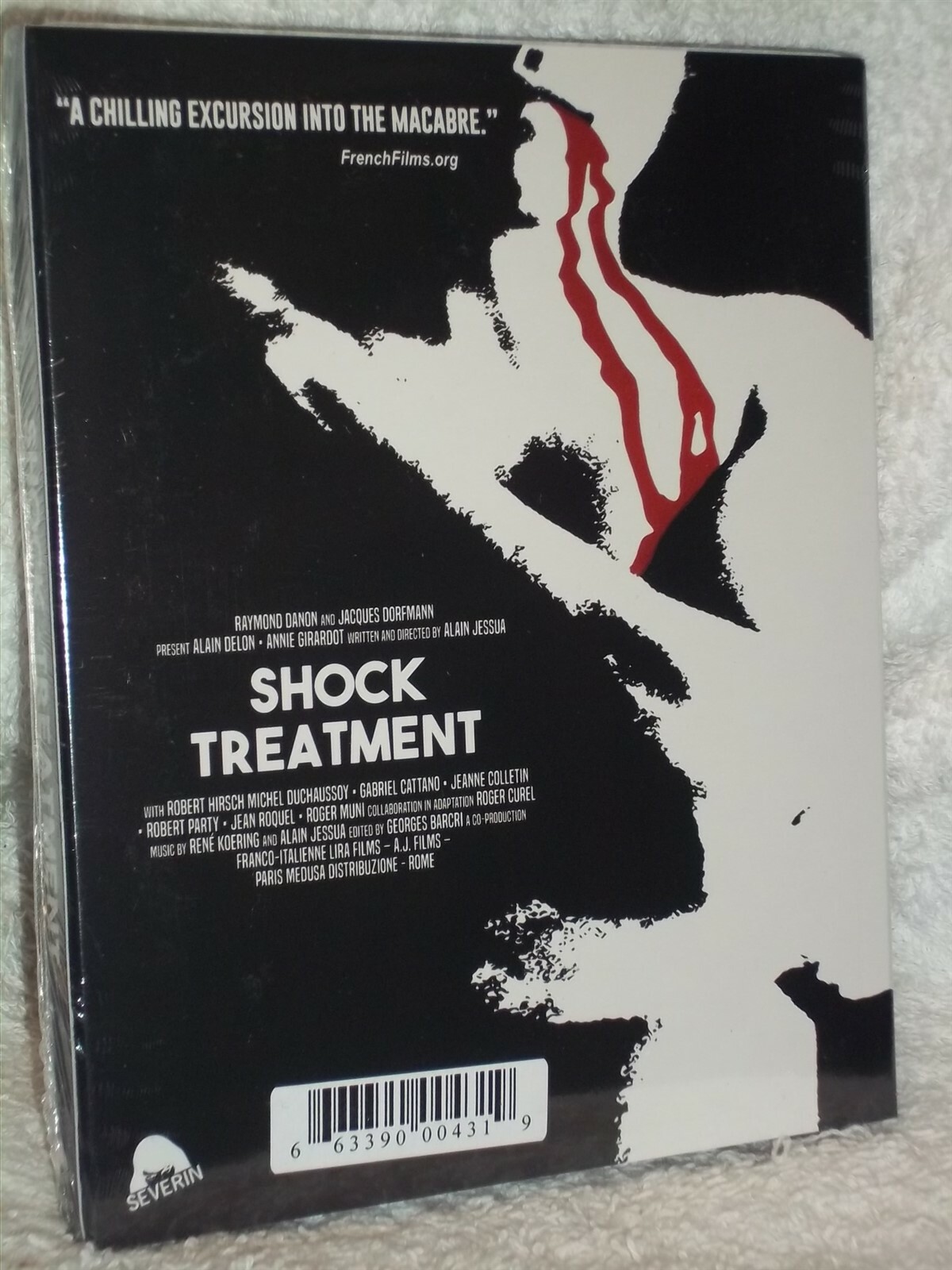 Shock Treatment (Bluray, 2020, 2Disc) Alain Delon Annie Girardot