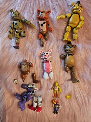 FNAF Five Nights At Freddy's Funko Figures Lot Balloon Boy Foxy Springtrap