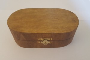 Custom Oak Effect Dice Box D D Ebay
