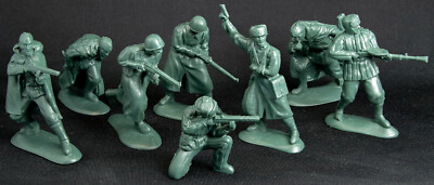 Mars of Ukraine #32025 - WWII Russian Infantry - 15 in 8 poses