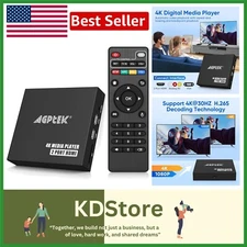 Versatile Media Player with Dual 4K HDMI & 14TB HDD Support - Digital Perfection