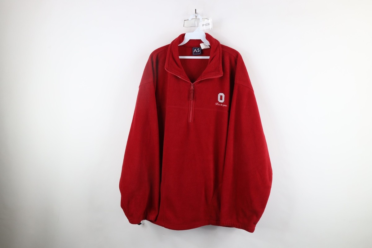 Vintage 90s Mens XL Spell Out Ohio State University Half Zip Vintage 90s Mens XL Spell Out Ohio State University Half Zip