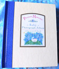 VINTAGE 1994 PRECIOUS MEMORIES BABY PHOTO ALBUM  RECORD BOOK