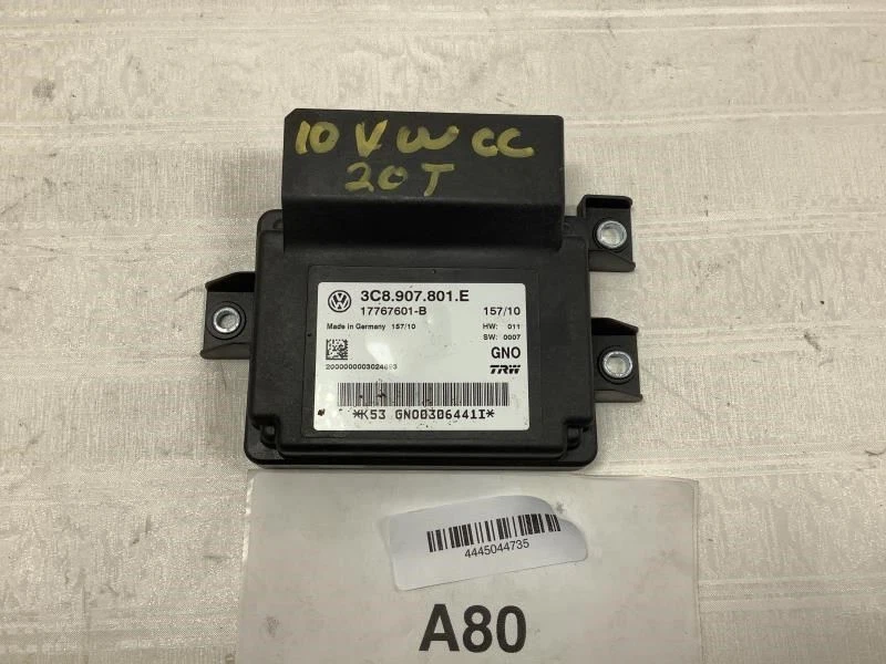 2010 2011 VOLKSWAGEN CC SPORT ЭЛЕКТРИЧЕСКИЙ ТОРМОЗ КОМПЬЮТЕР OEM + - Изображение 4 из 4