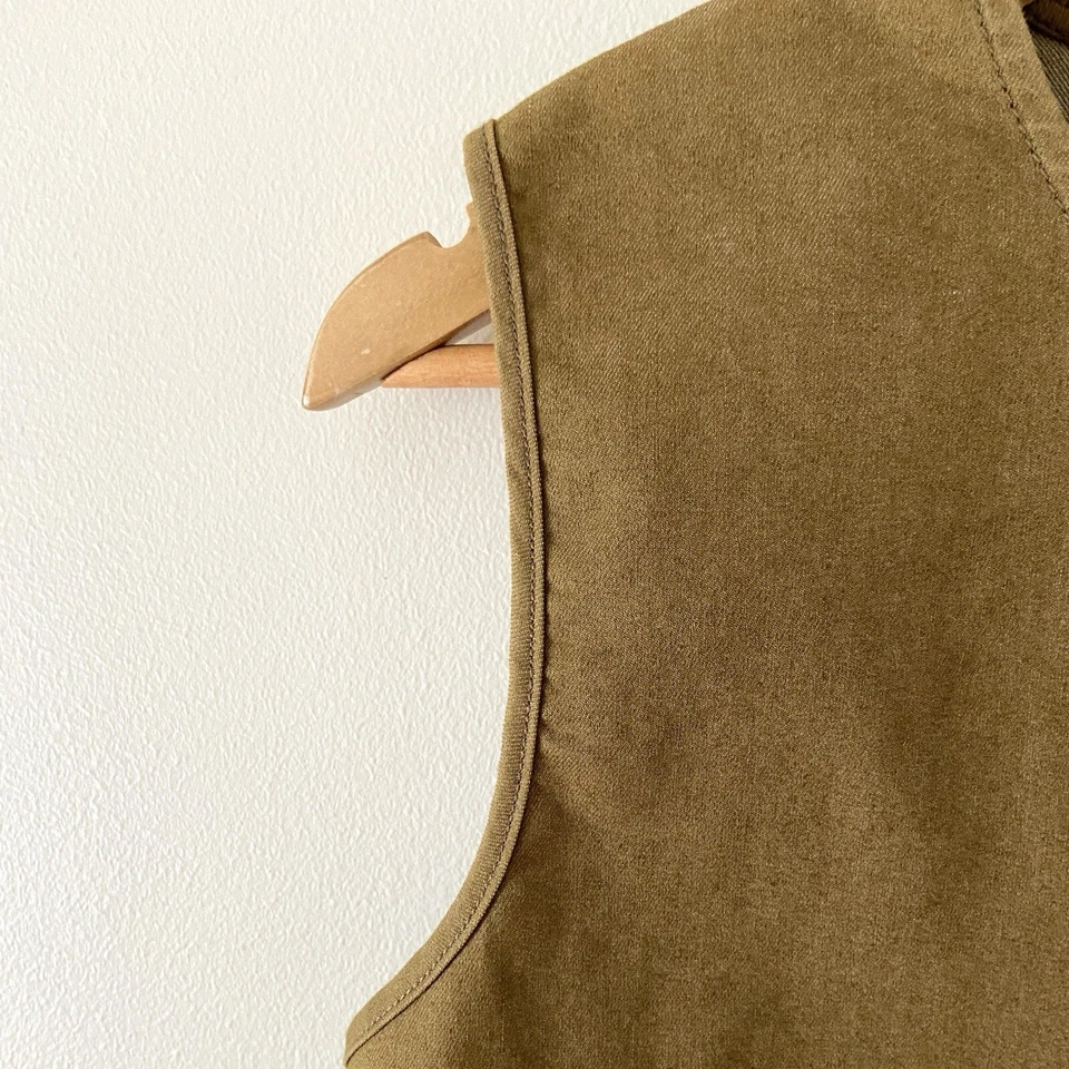 The Fifth Label Short Crop Top Olive Green Pocket Back Zip BNWT Size XS - Image 3 of 4