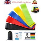 💙Resistance Bands Yoga Exercise Gym Set Workout Fitness Home Pilates Singles💙