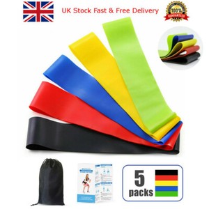 - Bandes de résistance Yoga Exercice Gym Set entraînement fitness Accueil Pilates Célibataires