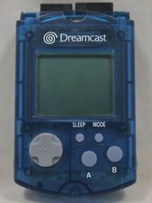 Sega Dreamcast Visual Memory Unit Blue VMU HKT-7000 Memory Card