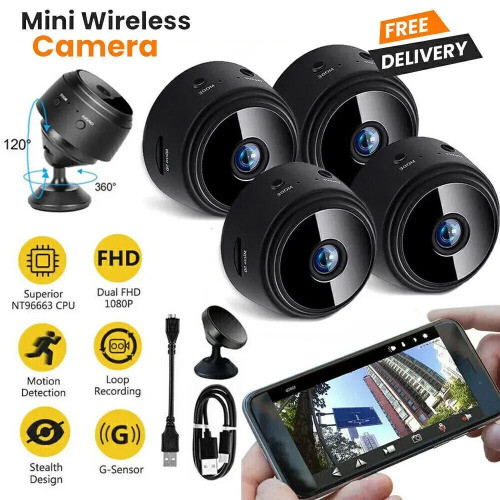 WiFi Wireless Security Protection Remote Surveillance Smart Home Mini HD Camera