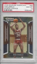 2008 Wes Unseld Donruss Americana #86 GEM MT PSA 10 POP1 HOF RARE