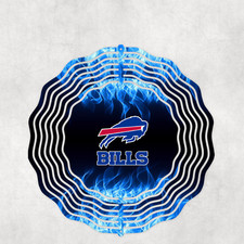 Buffalo Bills Inspired 10 Wind Spinner #2