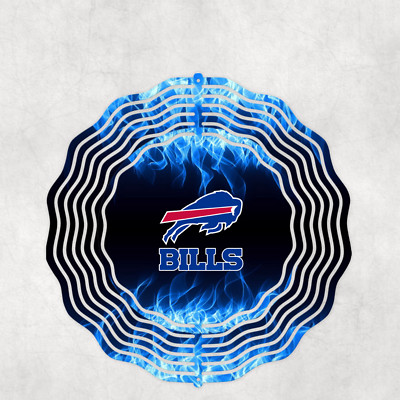 Buffalo Bills Inspired 10'' Wind Spinner #2