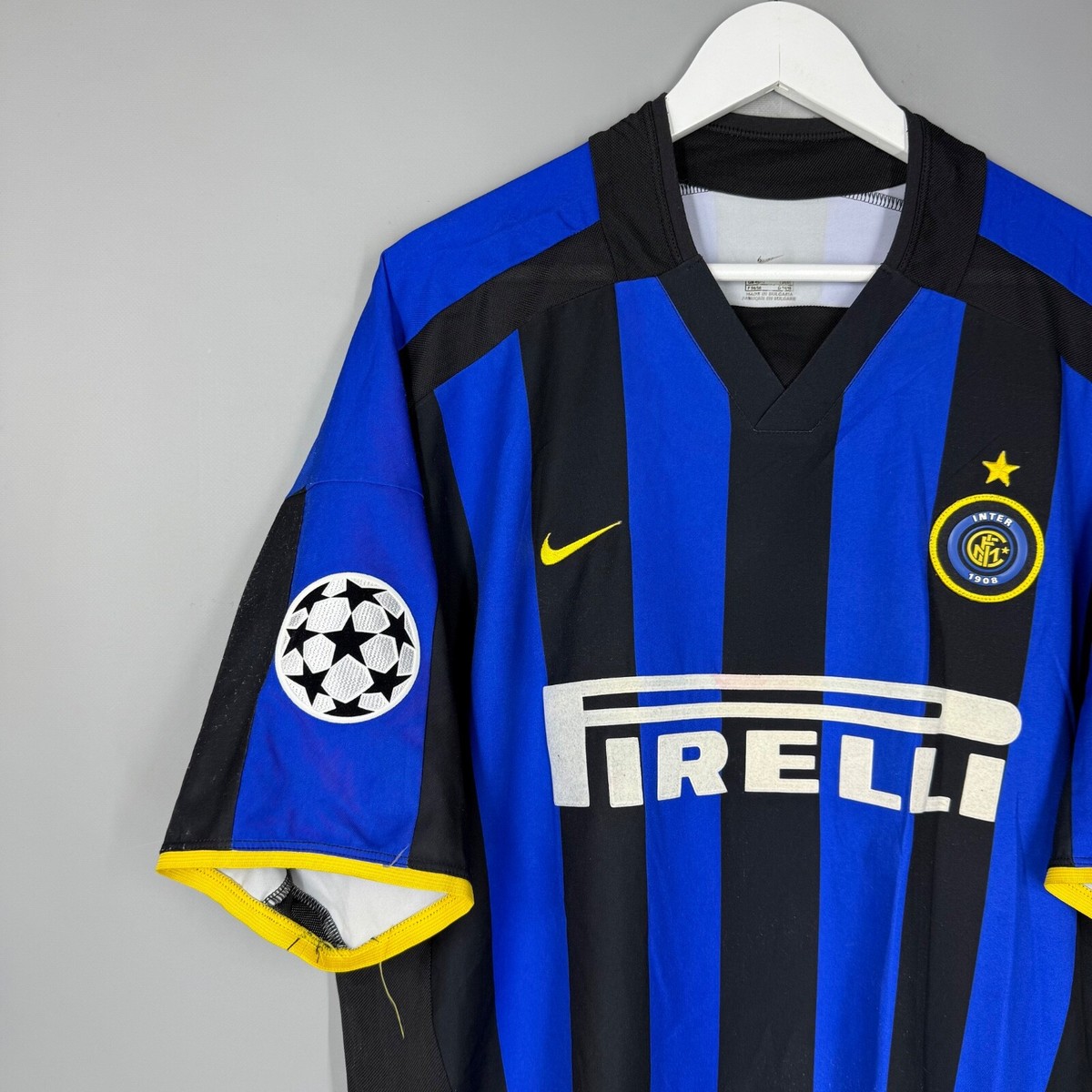 INTER MILAN 2002 2003 HOME FOOTBALL SHIRT SOCCER JERSEY NIKE #4 J