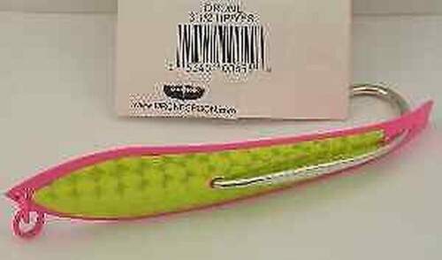 Cuillère De Pêche Huntington 35SGRFS - Argent Avec Flash Vert - 5,5 Cm