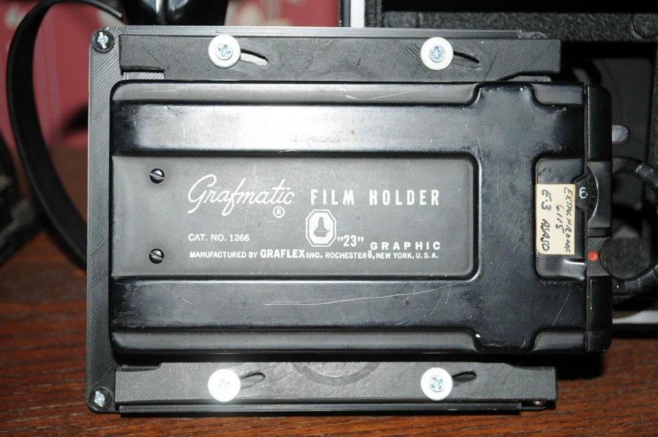 Mamiya Universal Press raro adaptador G graflock 2x3 120, hoja, grafmatic, RB 3-d Foto 3 de 4