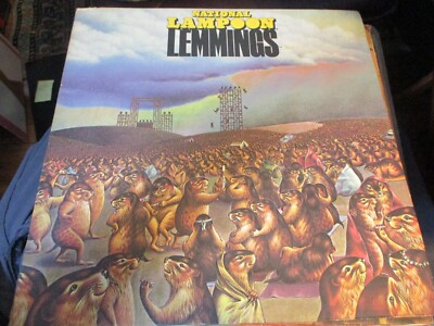 1973 NATIONAL LAMPOON Lemmings Comedy Gatefold LP Banana BTS 6006
