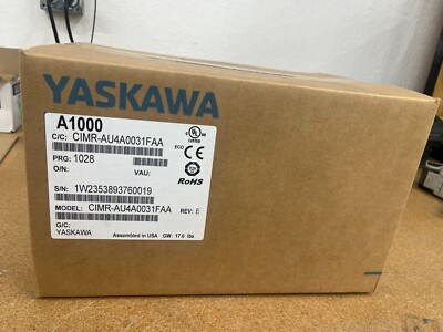 Yaskawa CIMR-AU4A0031FAA 20HP AC Drive A1000 480V  Free Tariffs