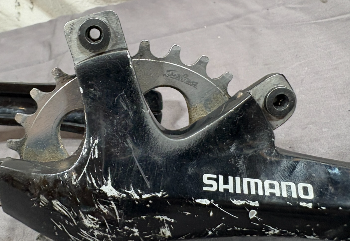 Shimano FC-R553 172.5mm Black Aluminum Crankset Salsa 28-Tooth