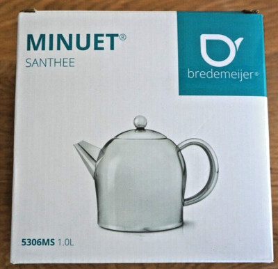 bredemeijer MINUET SANTHEE 1L TEAPOT 5306MS NEW