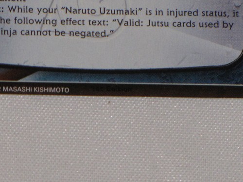 Naruto Overflowing Red Chakra M-363 1ª Edición CCG TCG Tarjeta Común - Imagen 14 de 24